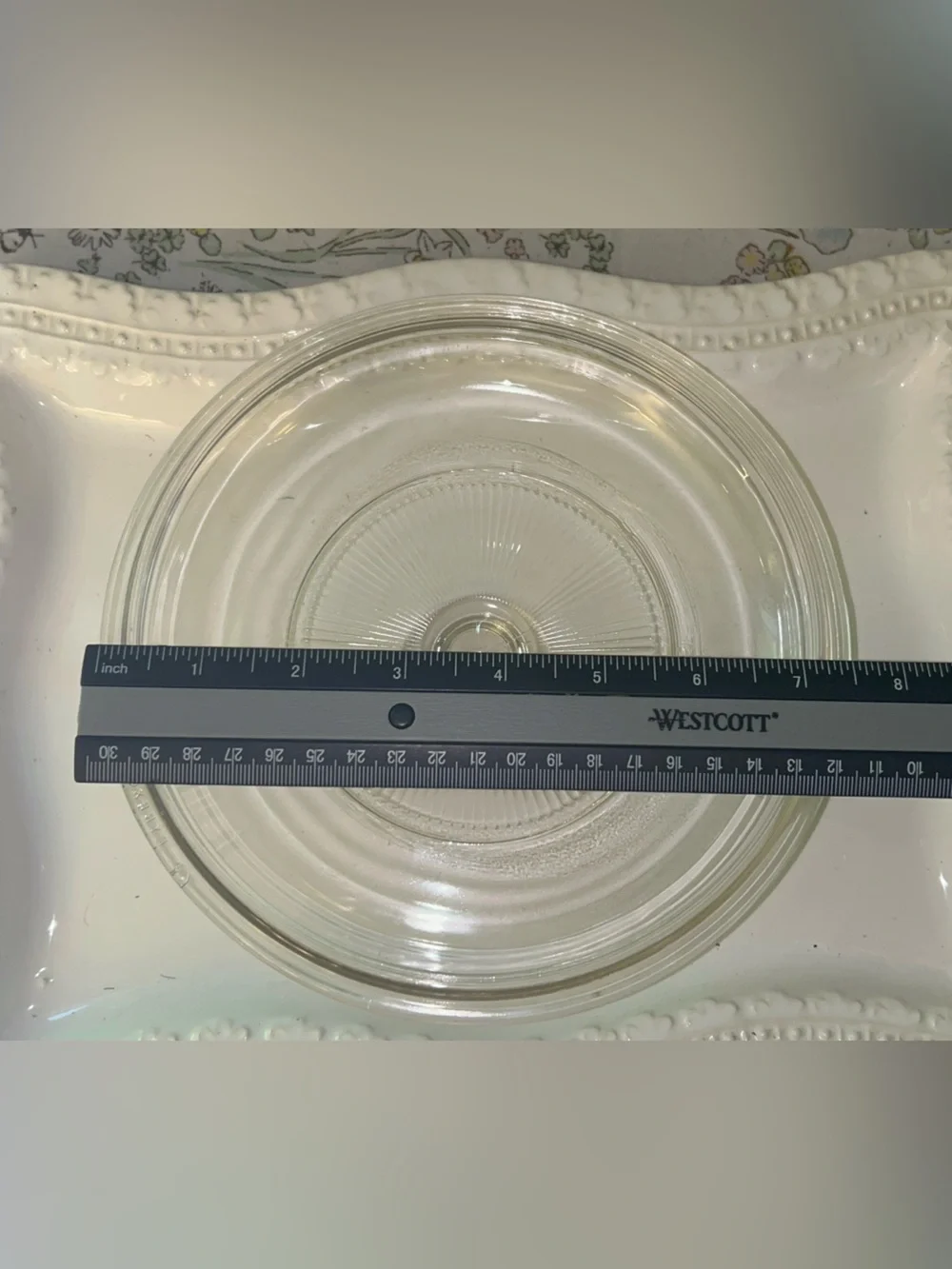 Pyrex G-5-C replacement lid Clear Glass Lid